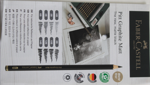 Faber-Castell Pitt Graphite Matt pencils in hardness HB- 14B/ per piece